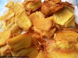 Tostones de Pana (Breadfruit Chips)