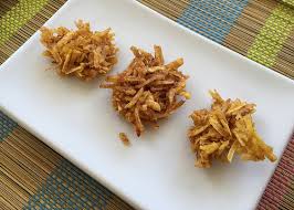 Aranitas de Platano  (Shredded Green Plantain Fritters)