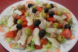 Ensalada de Bacalao (Salted Codfish Salad)