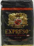 EXPRESO is Puerto Rico's first Gourmet Coffee. Its intense aroma and exquisite flavor are the result of our meticulous care in selecting only Super-Premium beans of the Arabica variety, grown in Puerto Rico's best coffee Hacienda. EXPRESO is produced under the strictest internationals standards for Gourmet quality and so certified by coffee experts. It's a coffee of distinction preferred by the most demanding connoisseurs. Serve it brewed or percolated and enjoy this extraordinary coffee. EXPRESO , the best coffee of Puerto Rico.