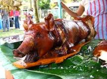 Lechon Asado Puertorriqueno (Puerto Rican Roasted Suckling Pig)